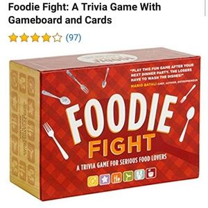 Brand New Foodie Fight Trivia Game Gift